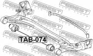 TAB-074 FEBEST - TULEJA TYLNEJ BELKI TOYOTA COROLLA/FIELDER CE121,NZE12,ZZE12