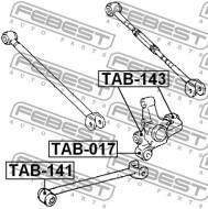 TAB-143 FEBEST - TULEJA TYLNEGO ZAWIESZENIA TOYOTA CAMRY (JPP) ACV30,MCV3 200