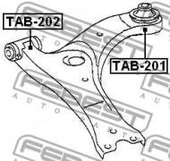 TAB-202 FEBEST - TULEJA PRZEDNIA WAHACZA GÓRNEGO PRZÓD TOYOTA AVENSIS AZT25 2