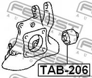 TAB-206 FEBEST - TULEJA WAHACZA TYLNEGO TOYOTA AVENSIS AZT25 2003.07-2008.11