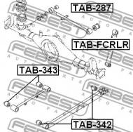 TAB-342 FEBEST - TULEJA WAHACZA WZDŁUŻNEGO TYŁ TOYOTA RUSH J200E,J210E 2006.0