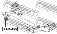 TAB-455 FEBEST - TULEJA TYLNEJ BELKI TOYOTA AURIS/HYBRID (UKP) ADE15,NDE150,N