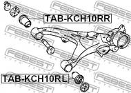 TAB-KCH10RL FEBEST - TULEJA WAHACZA TYLNEGO TOYOTA HIACE/HIACE S.B.V KLH1,2,LXH1,