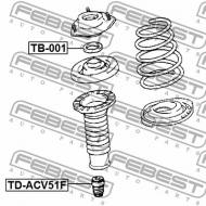 TB-001 FEBEST - ŁOŻYSKO MOCOWANIA AMORTYZATORA PRZÓD TOYOTA CAMRY (JPP) ACV3