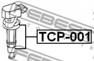 TCP-001 FEBEST - KOŃCÓWKA CEWKI+USZCZELNIACZ KPL.2 ELEM. TOYOTA MARK 2 GX10,J