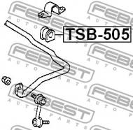 TSB-505 FEBEST - GUMA STAB. PRZÓD D23 TOYOTA AVENSIS AT22,AZT220,CDT220,CT220