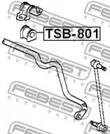 TSB-801 FEBEST - GUMA STAB. PRZÓD D18 TOYOTA CAMRY MCV20,SXV20 1996.08-2001.0