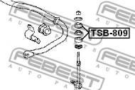 TSB-809 FEBEST - GUMA STAB. TOYOTA COROLLA SED/CP/WG AE10,CE100,EE10 1991.08-