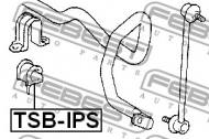 TSB-IPS FEBEST - GUMA STAB. PRZÓD D24 TOYOTA IPSUM ACM2 2001.05-2009.12 JP