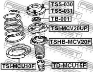 TSHB-MCV20F FEBEST - OSŁONA AMORTYZATORA PRZEDNIEGO TOYOTA CAMRY GRACIA MCV2,SXV2