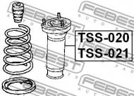 TSS-020 FEBEST - MOCOWANIE AMORTYZATORA TYŁ PRAWE TOYOTA CAMRY GRACIA MCV2,SX