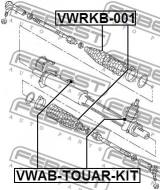 VWAB-TOUAR-KIT FEBEST - TULEJA PRZEKŁADNI KIER.2 szt. AUDI Q7 2007-2015 CA