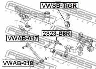VWSB-TIGR FEBEST - GUMA STAB. TYŁ D18 AUDI A3/S3/SPORTB./LIM./QU 2004-2013 RDW