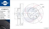 1008-GL T5 ROTINGER - TARCZA HAMULCOWA 