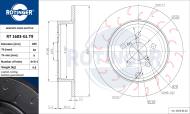 1603-GL T9 ROTINGER - TARCZA HAMULCOWA 