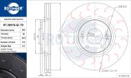 20476-GL T9 ROTINGER - TARCZA HAMULCOWA 