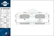 2PD24790 ROTINGER - KLOCKI HAMULCOWE 