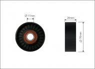 474-00 CAFFARO - ROLKA NAPINACZA 76X17X28 