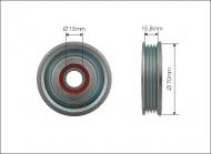 500458 CAFFARO - Rolka kierunkowa / prowadząca, pasek kli70x15x15,6