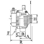 110163 CARGO - ALTERNATOR 