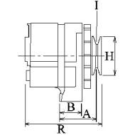 110358 CARGO - ALTERNATOR 