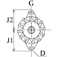 110700 CARGO - ALTERNATOR 