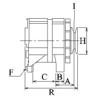 110899 CARGO - ALTERNATOR 