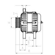 111176 CARGO - ALTERNATOR 1.4/1.6 