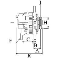 112351 CARGO - ALTERNATOR 