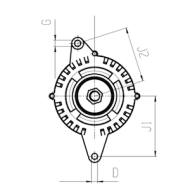 112462 CARGO - ALTERNATOR 