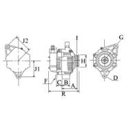 114113 CARGO - ALTERNATOR 