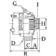 115543 CARGO - Alternator 