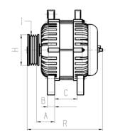 116095 CARGO - Alternator 