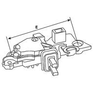 135336 CARGO - REGULATOR NAPIĘCIA DE701 DELCO 14V, OPEL