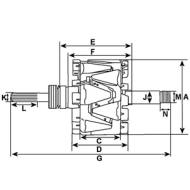 136286 CARGO - WIRNIK ALTERNATORA 