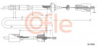 10.2961 COFLE - Cięgno, sterowanie sprzęgłem Renault Safrane L-1293 (92-)