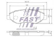 FT29019 FAST - KLOCKI HAM MERCEDES SPRINTER 06> PRZÓD B