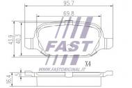 FT29104 FAST - KLOCKI HAM ALFA 147 /156 00> TYŁ 