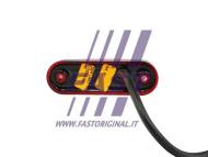 FT87313 FAST - LAMPA OBRYSOWA FIAT DUCATO 06>/ 14> CZERWONA LED TRUCK  OWAL