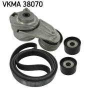 VKMA38070 SKF - ZESTAW PASKA WIELORKOWEGO MERCEDES-BENZ C-CLASS (W203), C-CL