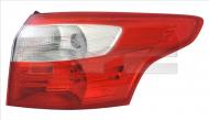 11-11851-16-2 TYC - LAMPA TYŁ ZEWNĘTRZNA PR. LED FORD Focus 