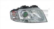 20-0405-05-2 TYC - REFLEKTOR W/COVER EL.W/O MOTOR AUDI A6 2001-2004