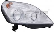 20-11651-05-2 TYC - REFLEKTOR PR. CHROM OPEL Zafira 