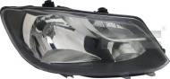 20-12474-05-2 TYC - REFLEKTOR LE. CHROM VOLKSWAGEN Caddy 