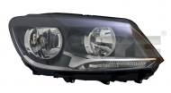 20-12476-05-2 TYC - REFLEKTOR LE. H7/H15 VOLKSWAGEN Caddy 