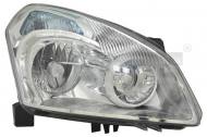 20-15780-06-2 TYC - REFLEKTOR LE. D2R/H7 NISSAN Qashqai 