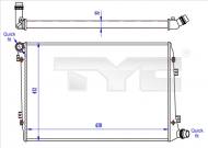 737-0062-R TYC - WV GLF V 2003-2009 1.9TDI (BXJ/BLS),2.0T