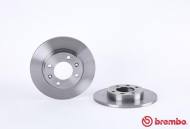 08.2985.20 BREMBO - TARCZA HAMULCOWA PEUGEOT 405  87-95 TYŁ 