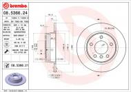 08.5366.21 BREMBO - TARCZA HAM. BMW 3 