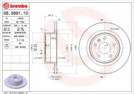 08.5891.10 BREMBO - TARCZA HAM. OPEL OMEGA 